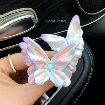 Expansion Stone Car Accessories Ornaments – Car Perfume Aromatherapy - shining-white-butterfly
