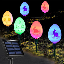 ���������25LED̫���ܸ���ڲʵ�׮��8��ģʽ����ڲʵ���