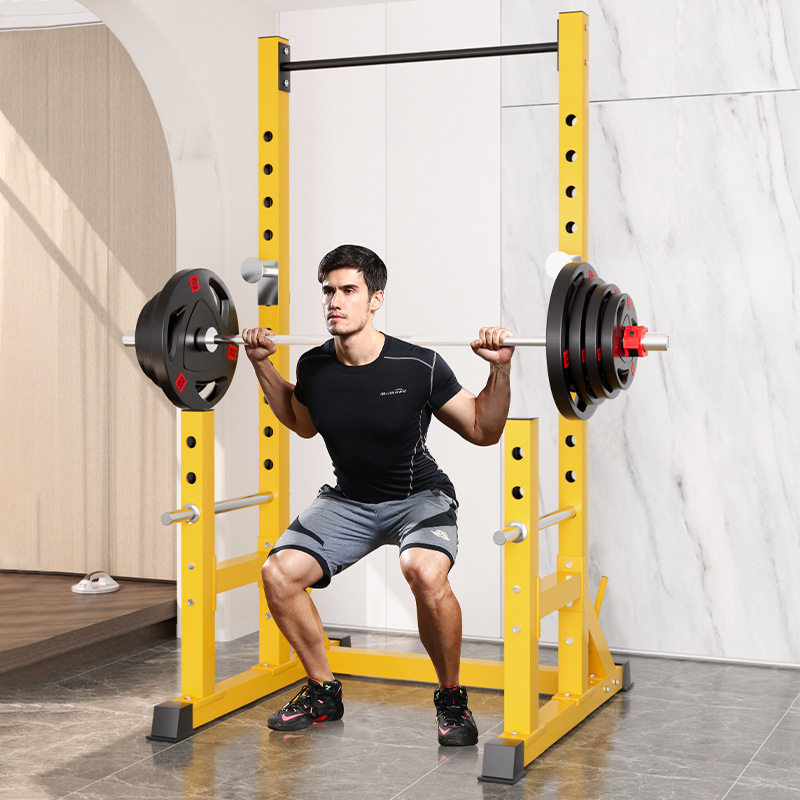 Yulong multifuncional casero medio marco en cuclillas marco tipo pórtico marco de empuje horizontal marco pull-up dispositivo de entrenamiento integral