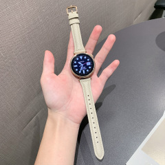 小蛮腰レイシ紋真皮バンドは腕時計gt4/watch3/4pro女子モデル華為GT5バンドに適している