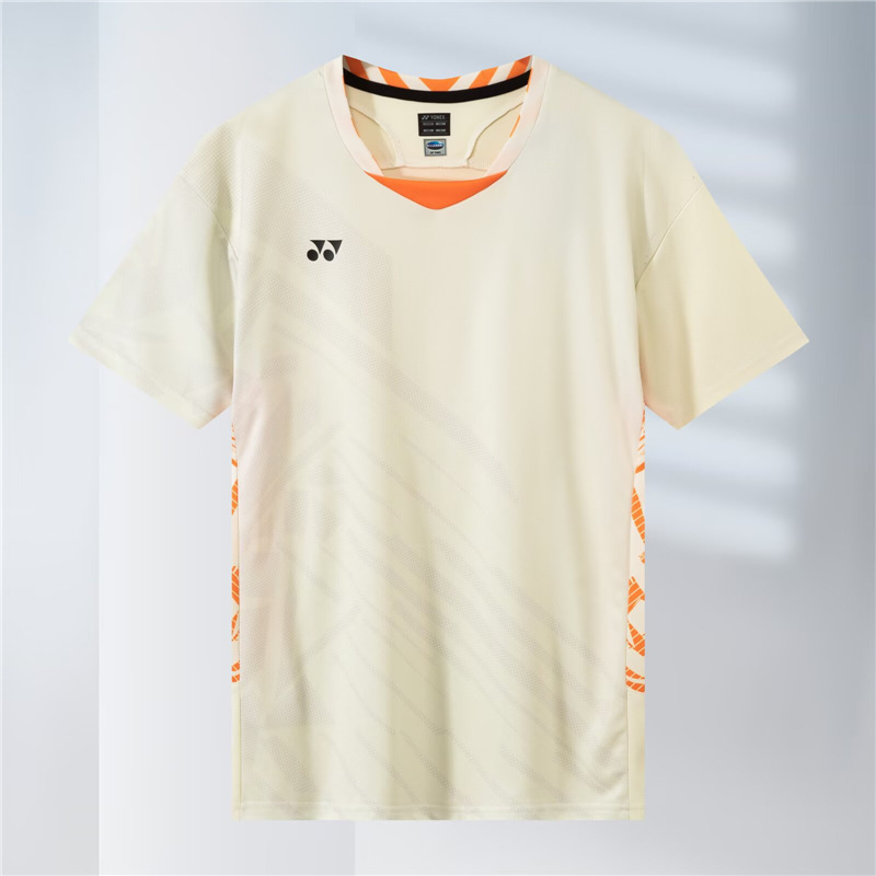 2025新款YY羽毛球服大赛服短袖男女款速干透气训练服大赛服|undefined