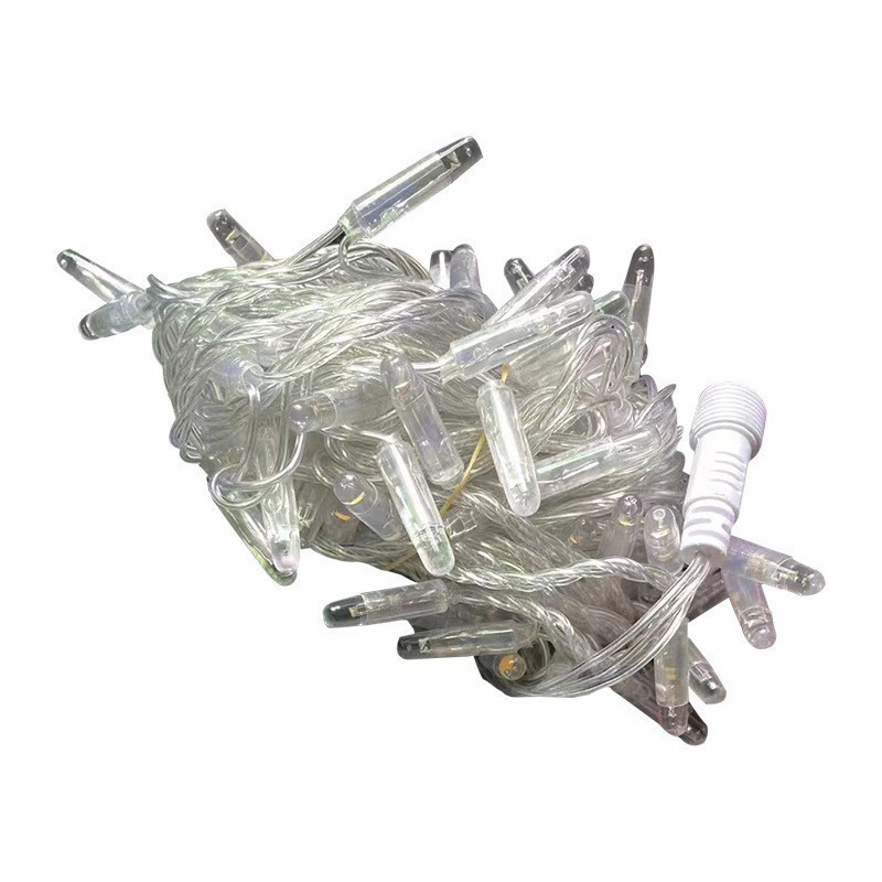 String LED al aire libre resaltado pegamento impermeable decoración de Navidad String Lights Celestial Atmosfera de vacaciones Lights al aire libre