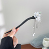 Advanced Chinese hairpin with tassels, hairgrip, Hanfu, hair accessory, Chinese style, high-quality style, bright catchy style