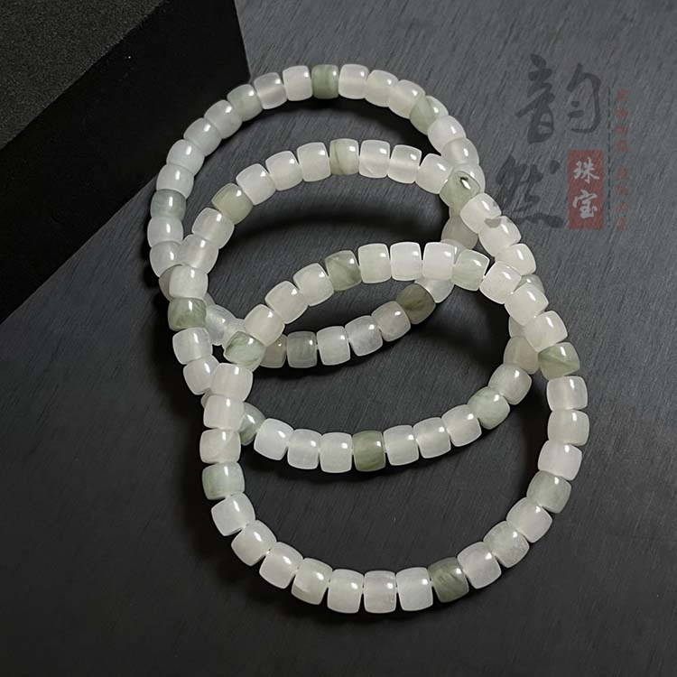 Wholesale jade chalcedony old beads straight cut barrel beads single ring bracelet diy Buddha beads bracelet waist beads loose beads accessories beads Wholesale jade chalcedony old beads straight cut barrel beads single ring bracelet diy Buddha beads bracelet waist beads loose beads accessories beads