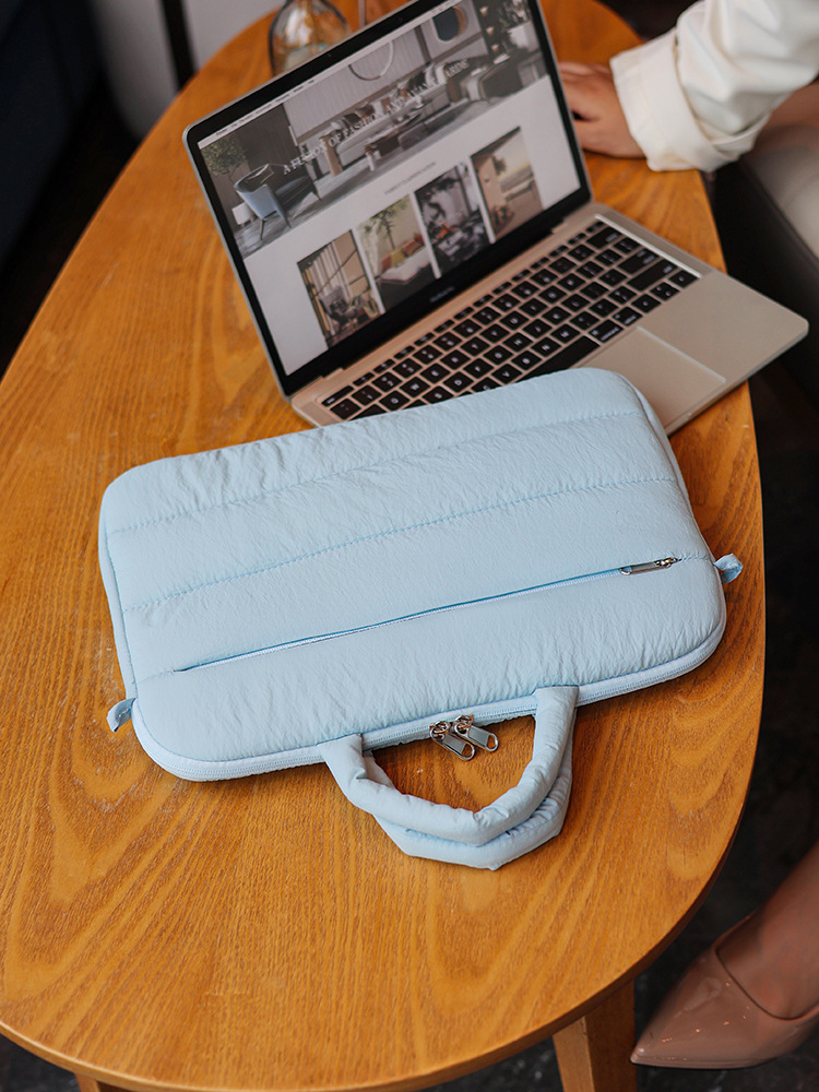 Bolsa de Hombro para Computadora Portátil 13.3 14 16 Pulgadas de Poliéster Impermeable y Ultraligera