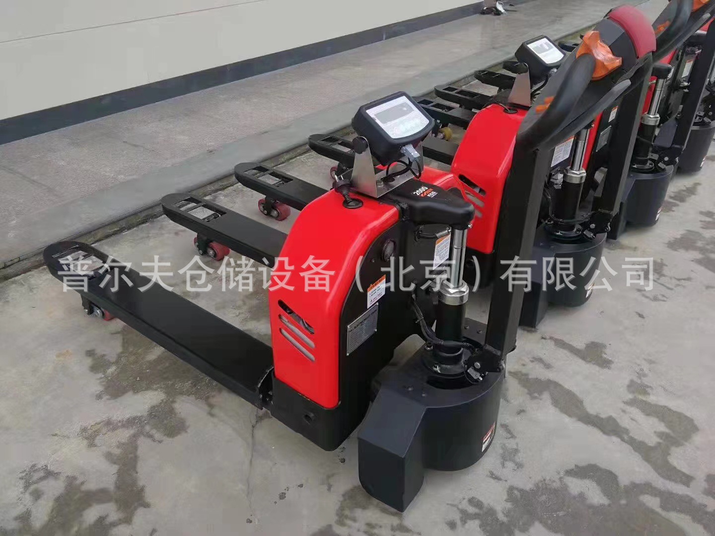 电子称重电动搬运车 电子秤地牛