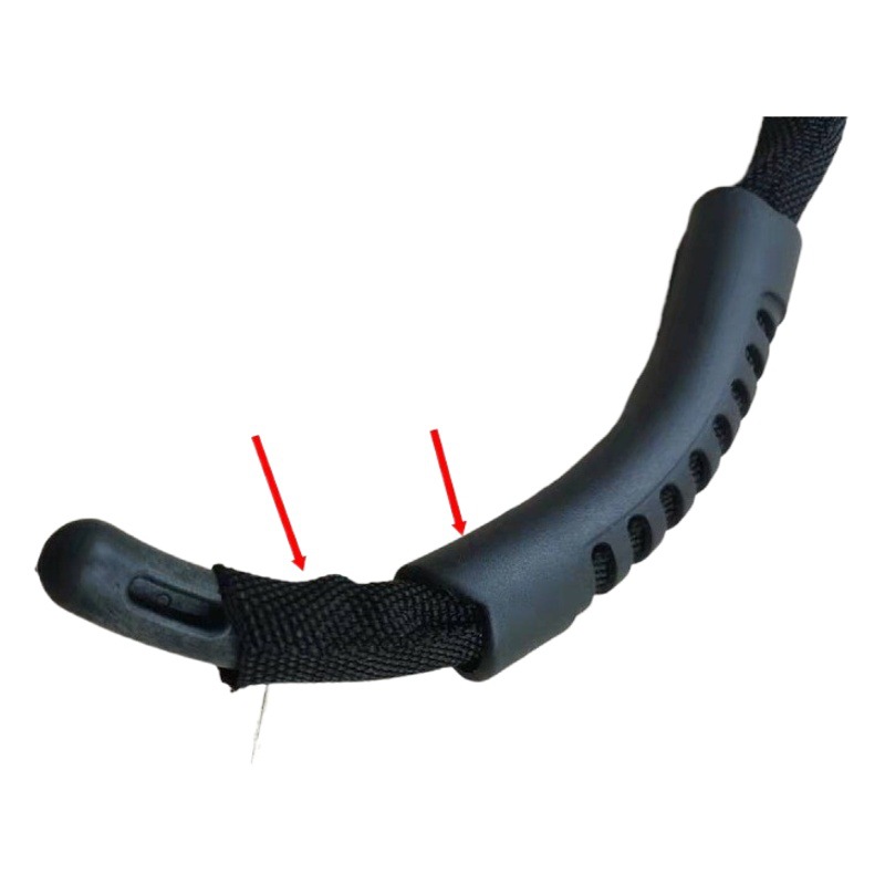 Supply wholesale luggage plastic webbing handle plastic handle handle