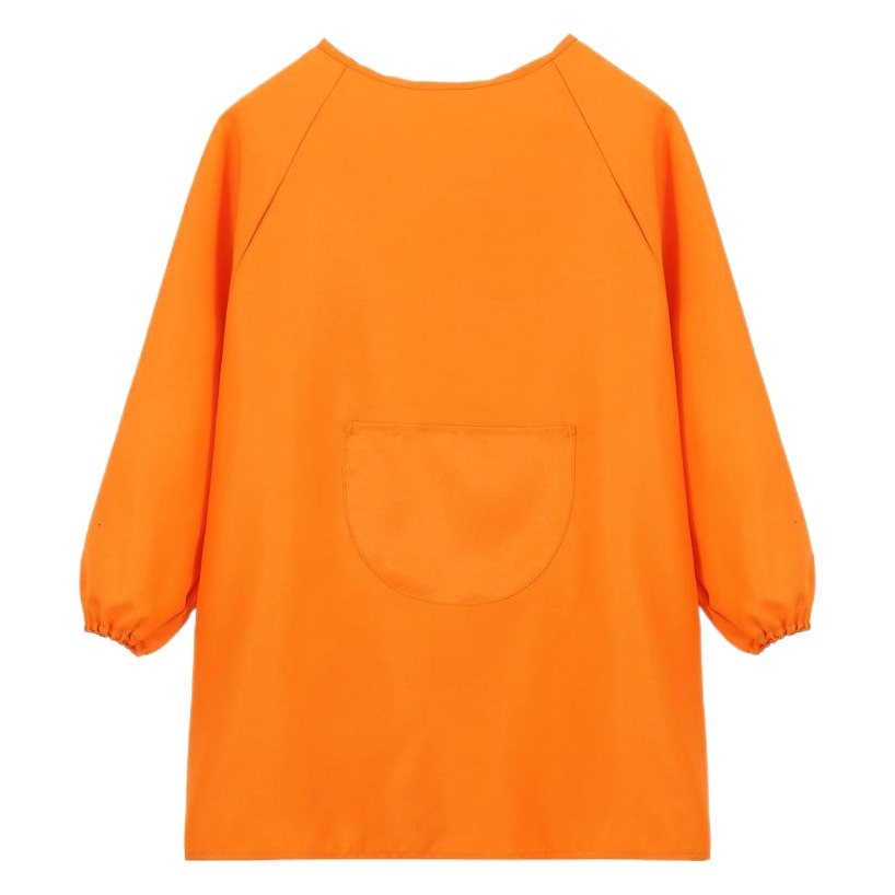 Abrigo para niños delantal de manga larga para niños logotipo personalizado jardín de infantes pintura de arte desgaste inverso Impresión de ropa protectora