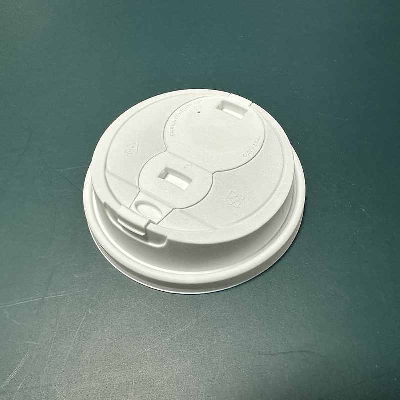 Tapa de plástico PS de calibre 80/90 para taza de café, taza de leche de soja, taza de té con leche, tapa con interruptor, tapa de rosca a prueba de fugas, tapa de botella.