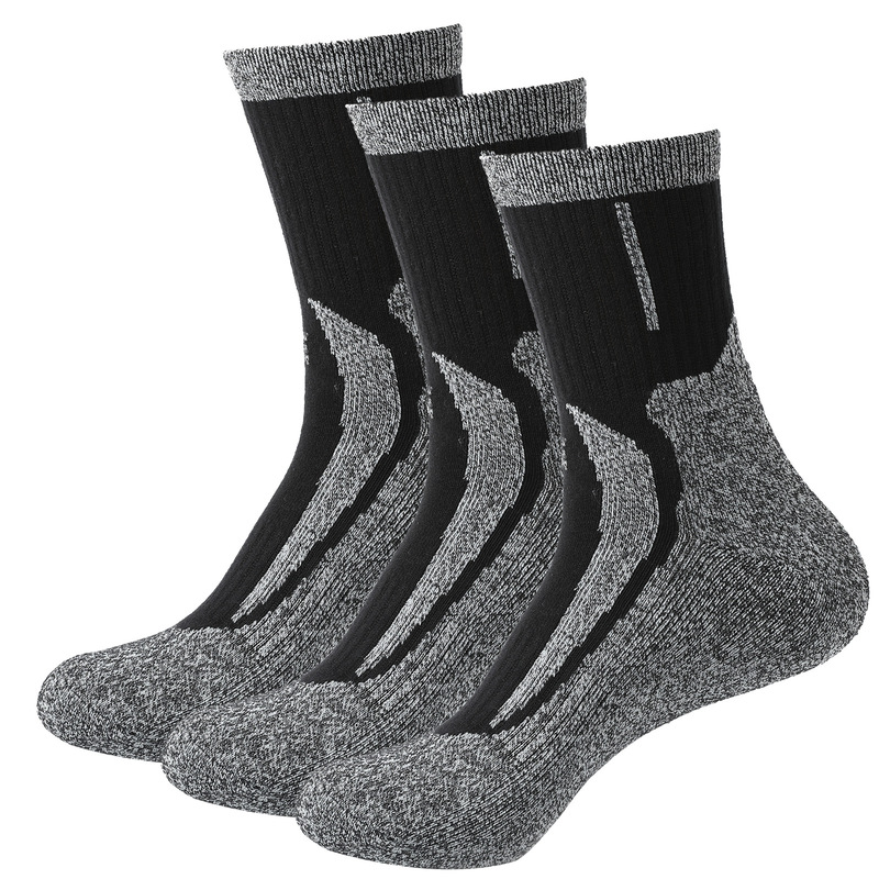 Mountaineering Socks for Men and Women, Combed Cotton Sweat-Absorbent, Non-Slip, Warm Sports Socks, New Thickened Towel Outdoor Socks