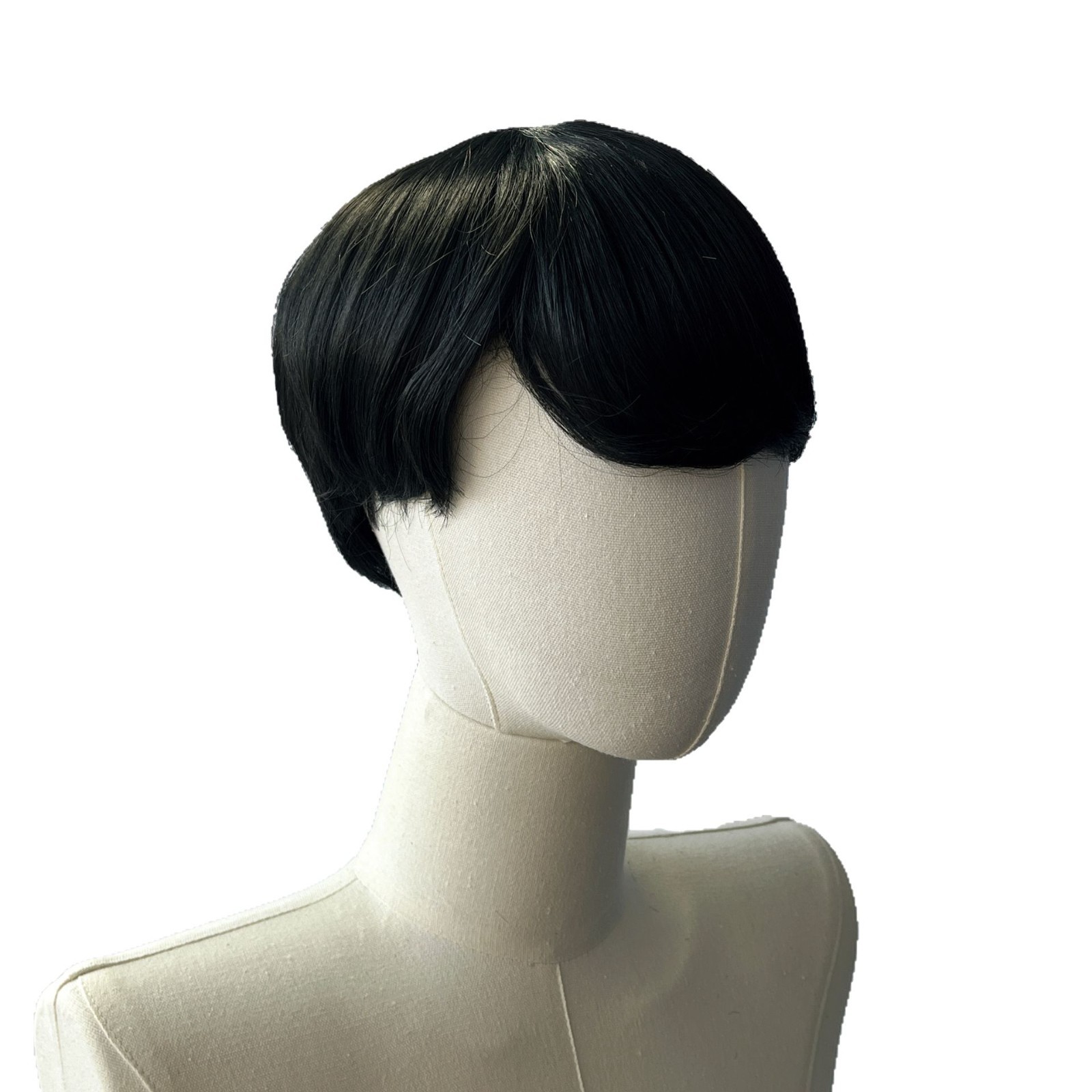 Fabricantes al por mayor Europa y América comercio exterior mujeres moda fibra química de cabello corto de alta temperatura temperamento de seda peluca suministro al por mayor estable