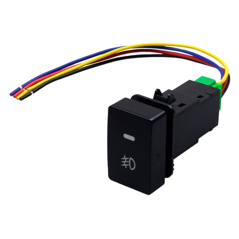 Automóvil reformado faro de niebla interruptor de control central registrador de radar puerta trasera botón de marcha atrás para Honda Fit