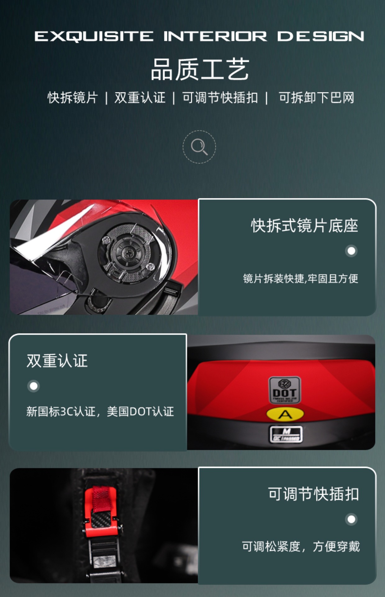 Orz Motorcycle Flip-Up Helmet Bluetooth Men Women Full/Half Face