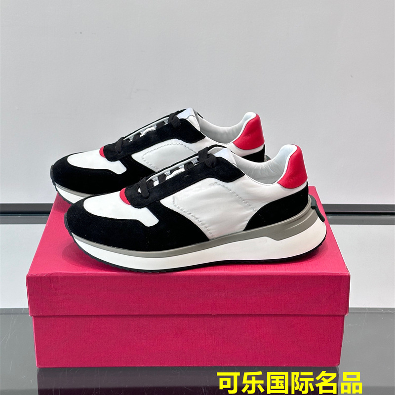 New Frosted Cowhide with Waterproof Cloth, Energetic and Fashionable Men's Lightweight and Comfortable Thick-Soled Versatile Casual Sports Shoes