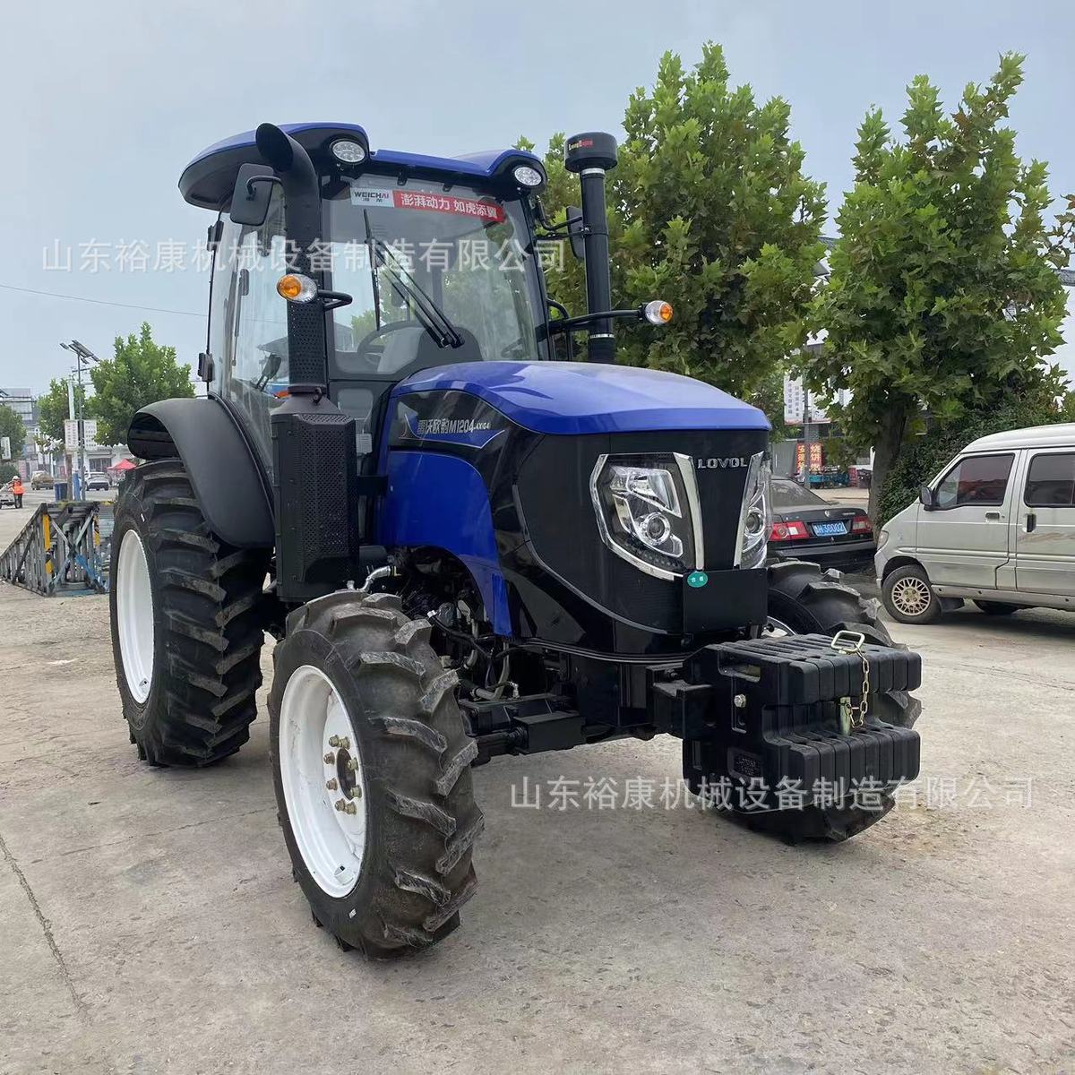 雷沃M1204-4X四驱农用拖拉机空调驾驶室犁地旋耕120马力拖拉机