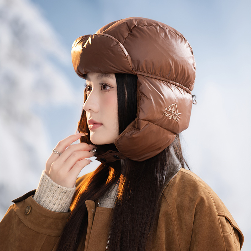 头盔内胆冬季保暖骑行护耳帽舒适轻盈百搭雷锋男女东北滑雪飞行帽|undefined