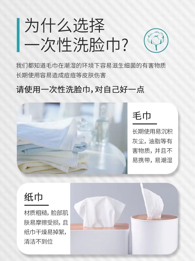 加厚抽取式洗脸巾