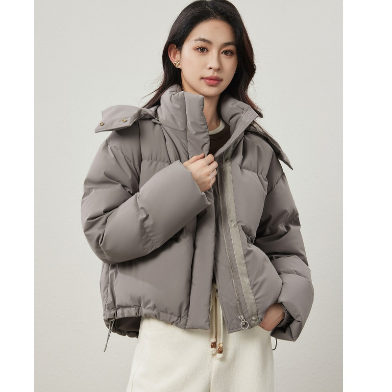 Mijia Good Quality Warm Wrap Simple All-match Light Warm Not Bloated 90 White Duck Down Hooded Down Jacket