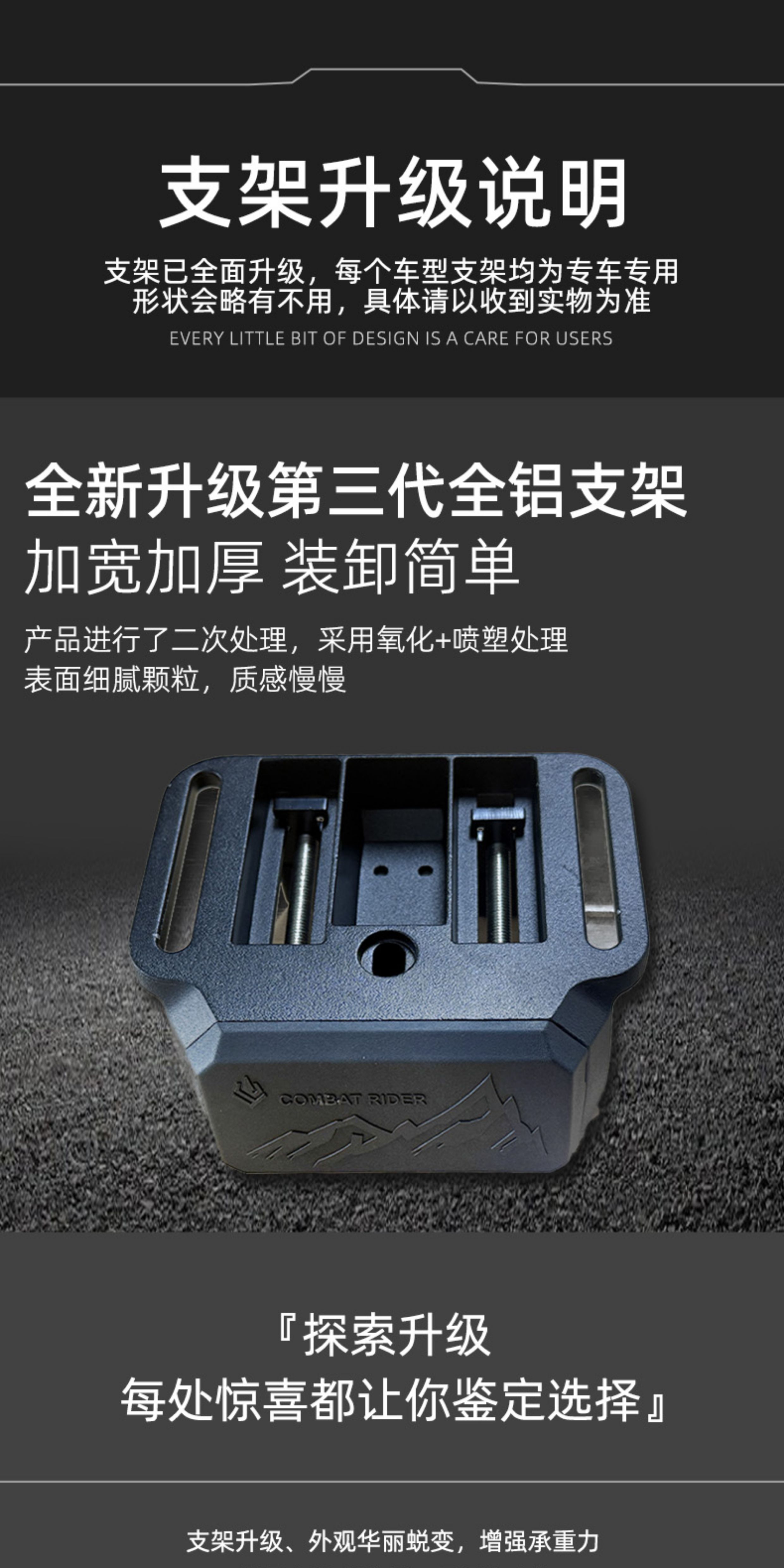 Chery Icar03 Luggage Rack Explorer Roof Platform Modified Side Ladder Aluminum Alloy Exterior Expansion Accessories