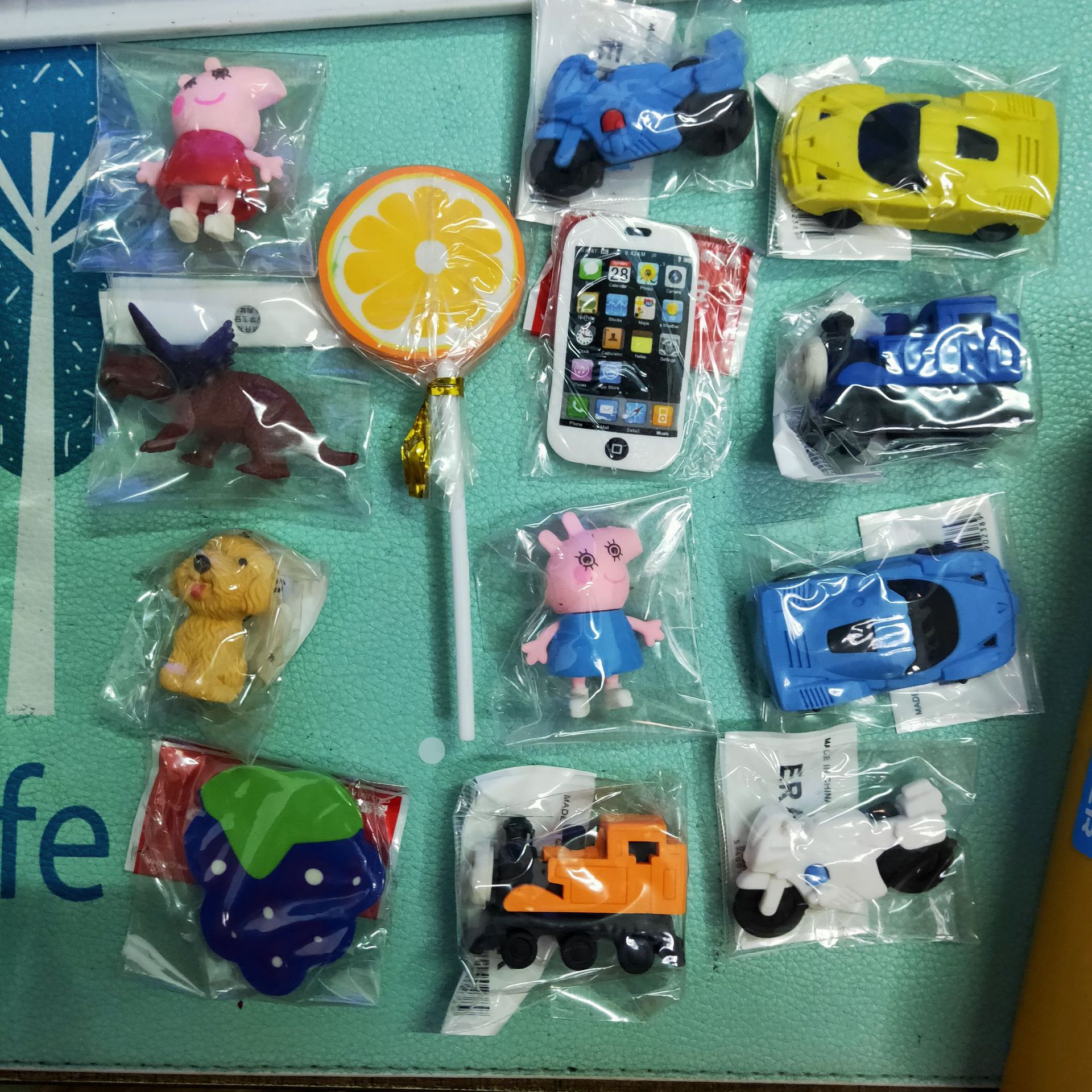 Borrador creativo modelado animal 3D tridimensional borrador extraíble lindo estudiante papelería suministros al por mayor