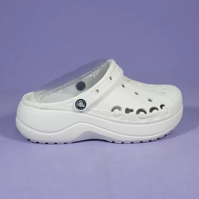 Cloud Clogs 2026 Summer New Women's Closed-Toe Thick-Soled Non-Slip Slippers Height-Increasing Sandals Beach Shoes Trendy Cloud Clogs 2026 Summer New Women's Closed-Toe Thick-Soled Non-Slip Slippers Height-Increasing Sandals Beach Shoes Trendy