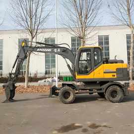 宝鼎95 轮式抓木机图片 遮木拾装机 夹木机 抓草捆 抓秸秆 抓废铁