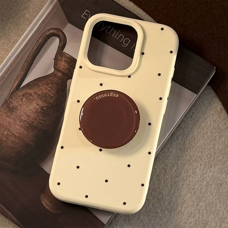 Чехол для телефона Apple iPhone 17, трубчатый дизайн, кремовый — совместим с iPhone 12–17/Pro/Pro Max/Plus