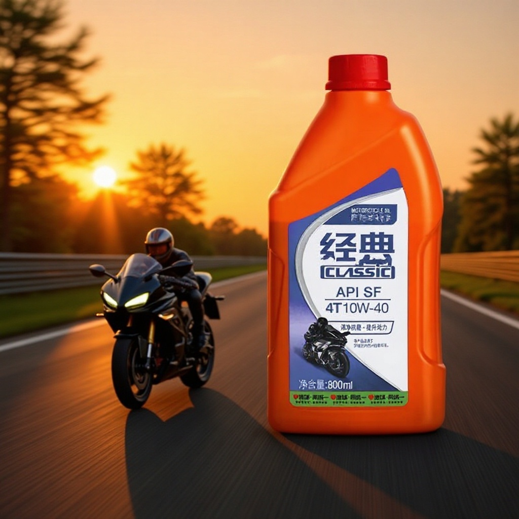 正品摩托车机油摩托艇四冲程弯梁踏板骑三轮车防冻四季通用润滑油