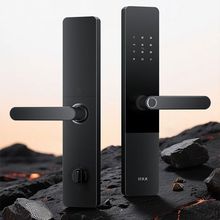 半自动指纹锁双电电子锁家用智能门锁密码锁出租房民宿公寓包邮