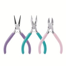 X 96491 Colorful Jewelry Pliers Set DIY ��ɫ�錚�Q���b