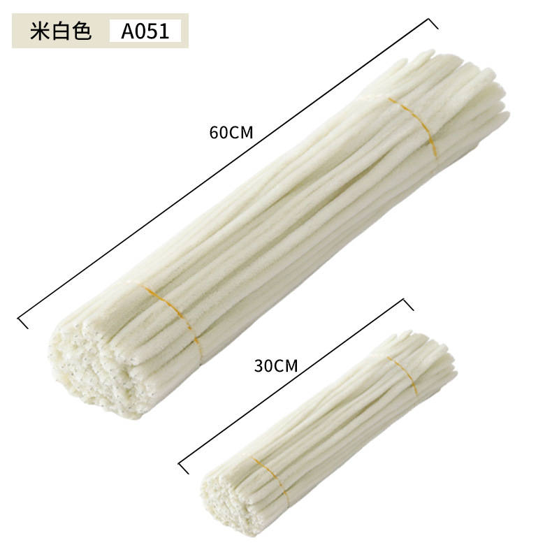 Alergar 60cm barra de torsión hecha a mano DIY material paquete de cabello raíz de cabello juguete de puzzle manual barra de torsión al por mayor