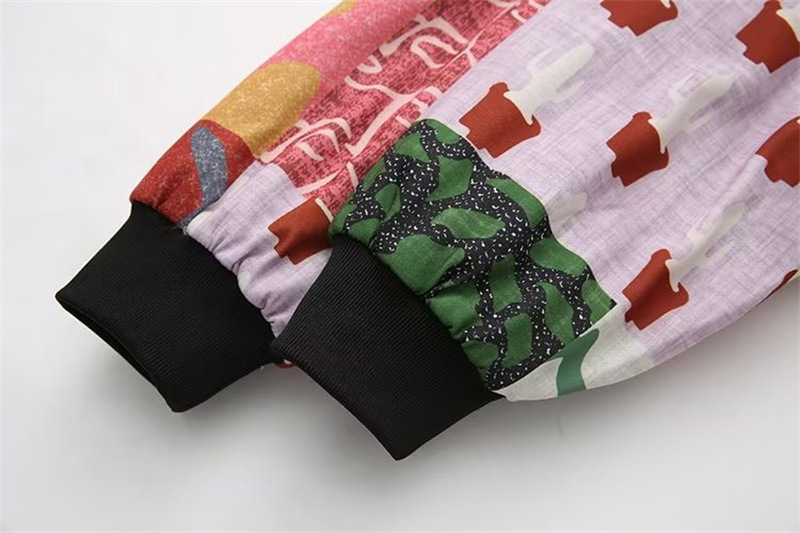 Women's clothing 2024 summer new style contrasting short casual jacket_voghion.com