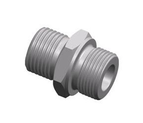 1BO 英管外螺纹60° 内锥或六角端面用组合垫密封 / 美制SAE外螺