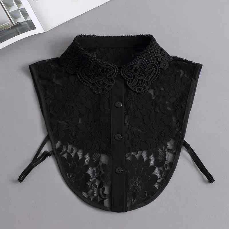 Versatile Fake Collar for Spring, Autumn, and Winter New Lace Breathable Casual Fake Collar Women's Shirt Fake Collar Lace Doll Collar Versatile Fake Collar for Spring, Autumn, and Winter New Lace Breathable Casual Fake Collar Women's Shirt Fake Collar Lace Doll Collar