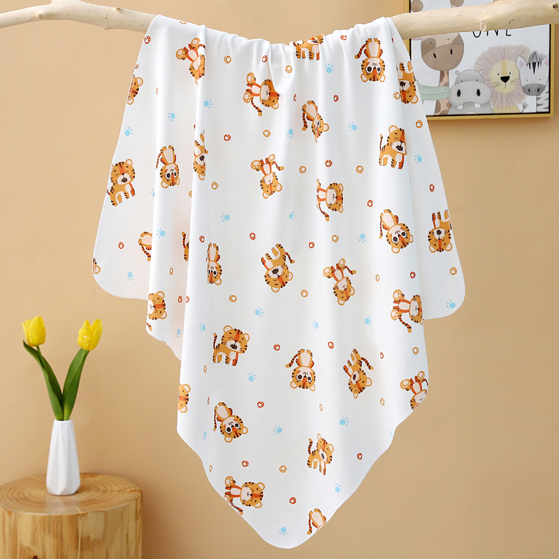 Newborn Baby Bag Sheet Spring and Summer Thin Pure Cotton Towel Bag for the delivery room Newborn Baby Swaddling Cloth Single-layer quilt
