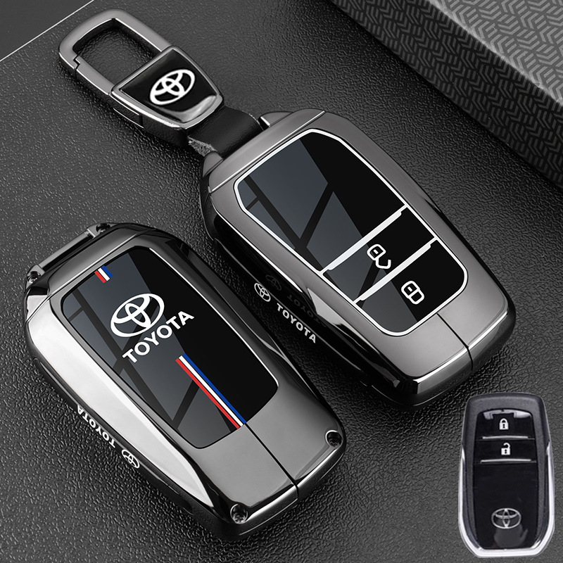 Suitable for Toyota Key Cover Chr Hilux Fortuner Cooluze Camry Corolla Rav4 Highlander