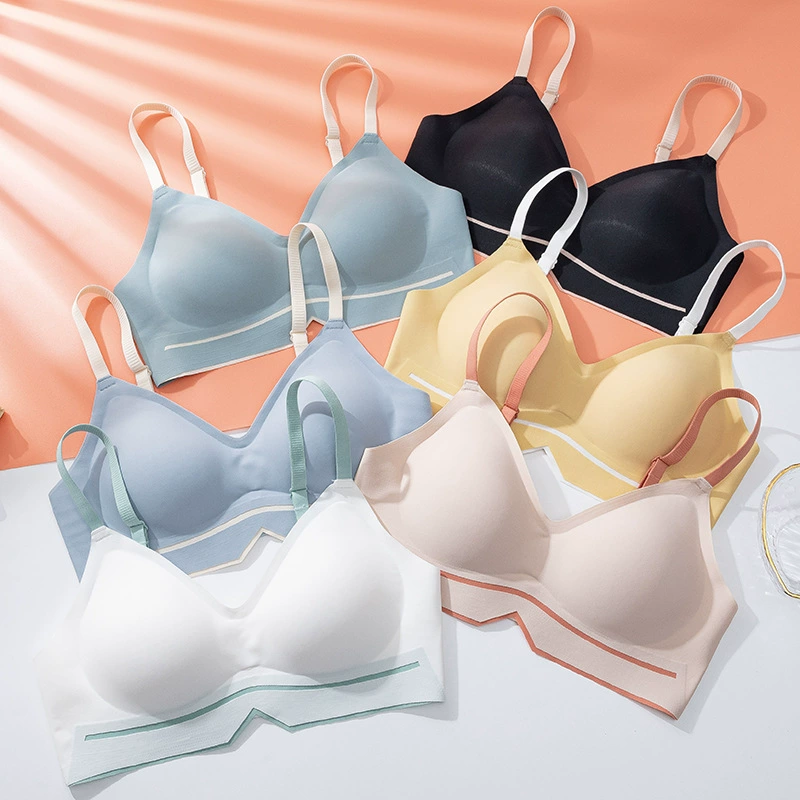Белье, тонкий sexy push up бюстье, дышащий спортивный беспроводной бюстгальтер, удобный топ-бюстгальтер