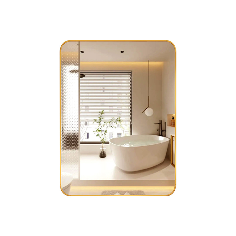 Espejo lavabo espejo de baño espejo de baño inodoro espejo sin perforación pegado a la pared autoadhesivo habitación de alquiler baño espejo de maquillaje