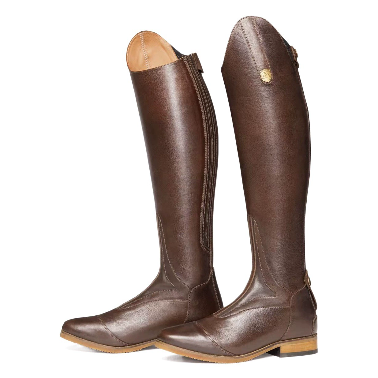 Европейские и американские однотонные зимние ботинки на массивном каблуке с квадратной головкой выше колена на молнии, рыцарские ботинки, средневековые Ботинки Martin, жесткие ботинки