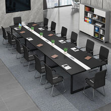 会议室工作台会议桌办公桌椅组合长条桌子培训员工位