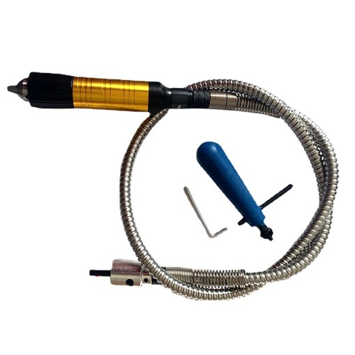 Stainless steel electric drill, electric grinder, soft shaft engraving pen, 6.5mm high-precision ceramic tile seam clearing, ceramic tile beautiful seam handle