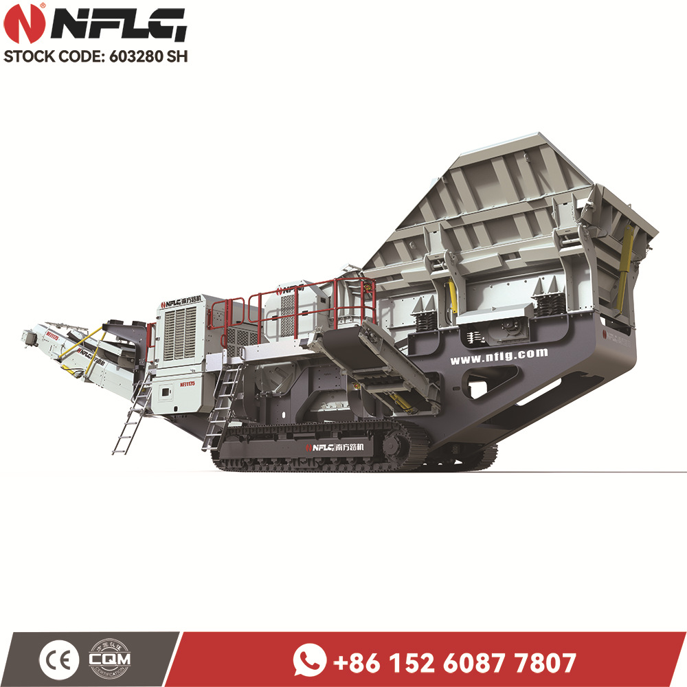 履带式移动破碎站 现货供应 量大价优 快速发货