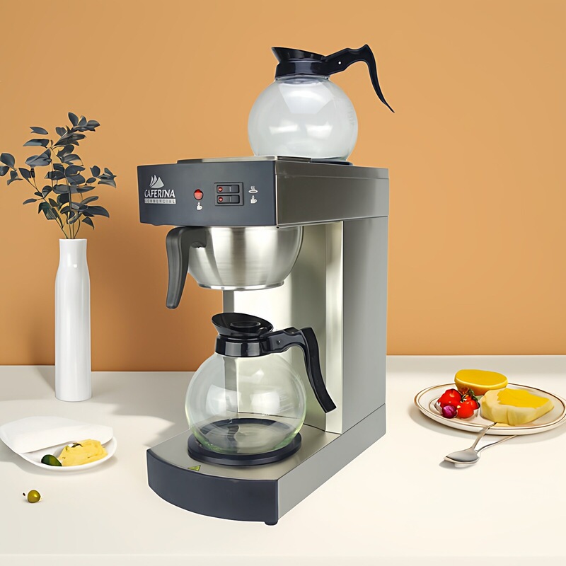Fully Automatic Commercial American-Style Coffee Machine, Tea and Coffee Drip Filter Machine, Household Tea and Coffee Brewing Machine, Filter Paper Rh330 Fully Automatic Commercial American-Style Coffee Machine, Tea and Coffee Drip Filter Machine, Household Tea and Coffee Brewing Machine, Filter Paper Rh330