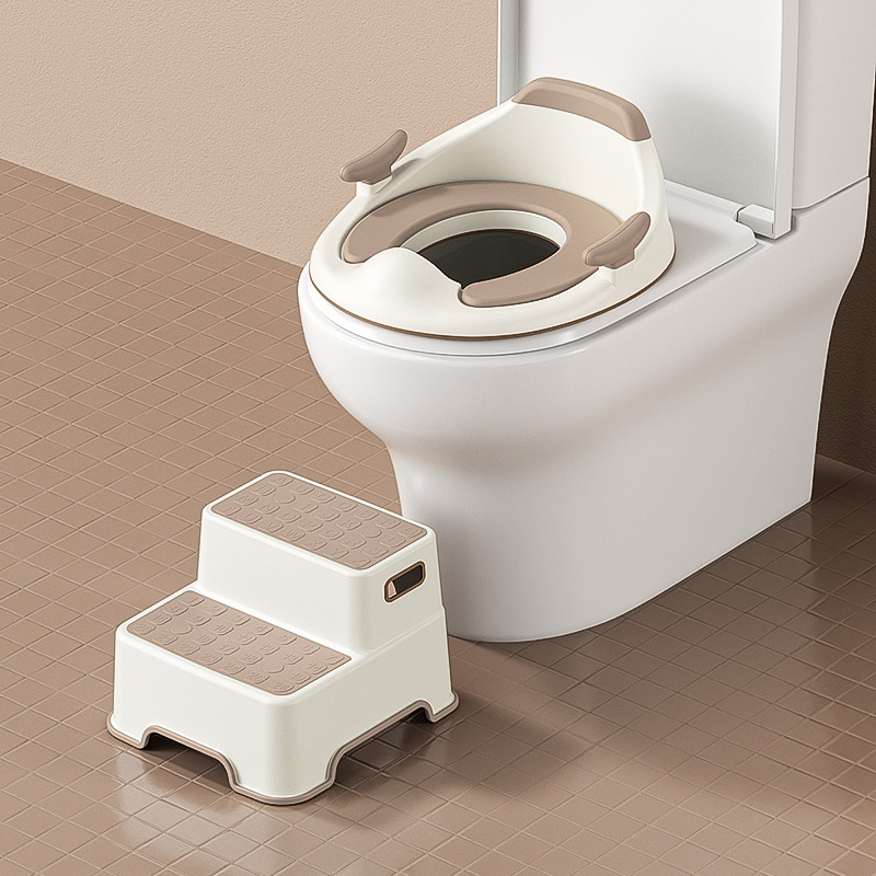 Inodoro para niños, inodoro para niños, taburete para pies, inodoro para bebés, asiento para inodoro de 0-3 años