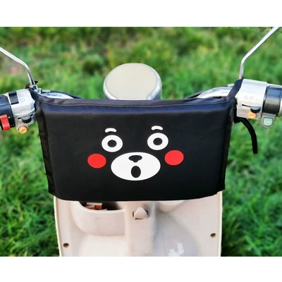 Electric battery car Children's anti-collision pad pedal motorcycle front seat children's anti-collision head bag increased thickness (Elektromobil üçün bamper qoruyucu yastıqlar) - anti-collision-pad-kumamon-increased-thickening