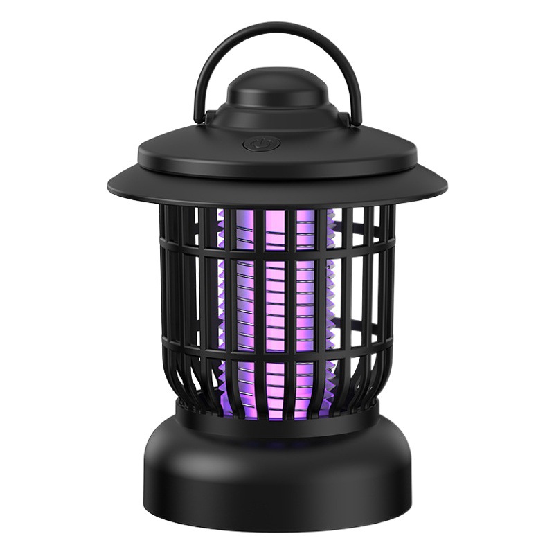 Cross-Border electric mosquito lamp household outdoor lighting mosquito killer USB rechargeable mosquito repellent commercial and residential dual-use electric shock mosquito killer