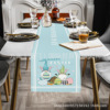 Decorations, table mat, new collection, American style, polyester, cotton and linen