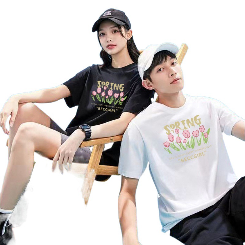 Camiseta de mangas cortas de hielo de Hong Kong 2025 verano caliente para hombres y mujeres transpirables sensación de secado rápido de moda blusa versátil