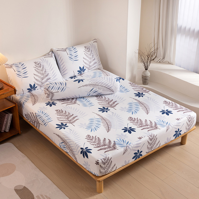 Funda de cama fija Colcha Simmons Cubierta protectora Cubierta de polvo Colchón Cubierta de cama individual Doble individual Sábana de cama antideslizante transfronteriza