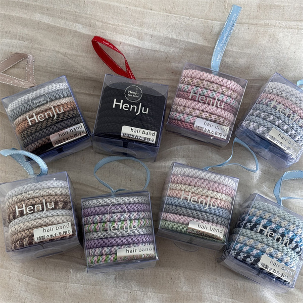 Base woven elastic hair rope